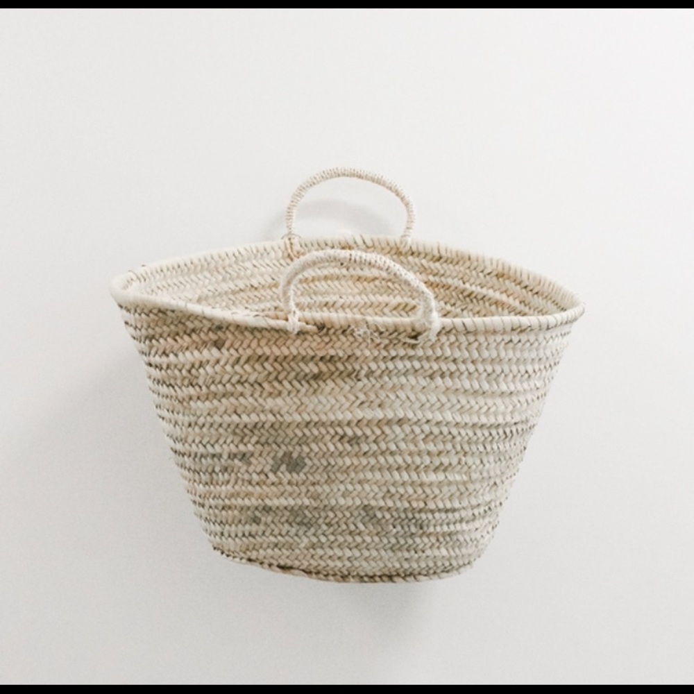 Boho basket bag
